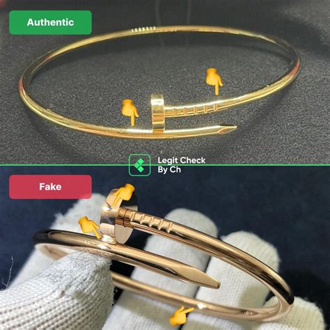 [REAL vs. FAKE] CARTIER JUSTE UN CLOU: Genuine vs.